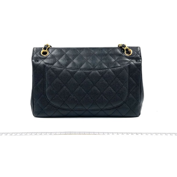 Chanel double flap bag quilted caviar jumho - Picture 3 of 17